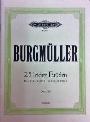 25 leichte Etüden opus 100 