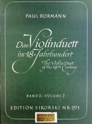 Das Violinduett im 18. Jahrhundert 2 