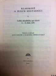 Lehke skladbicky pro klavir 