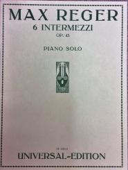 6 Intermezzi opus 45 