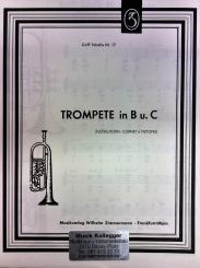 Trompete in B und C Grifftabelle 