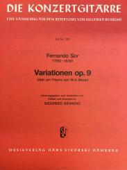 Variationen op.9 - Die Konzertgitarre 