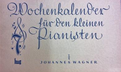Wochenkalender für den kleinen Pianisten 