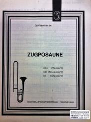 Zugposaune Grifftabelle 