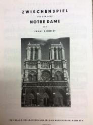 Zwischenspiel Notre Dame 