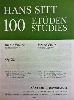 Hans Sitt 100 Etüden Op. 32  Book 2 