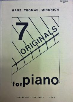 7 originals for piano 