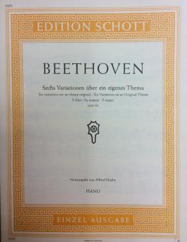 Sechs Variationen über ein eigenes Thema  
