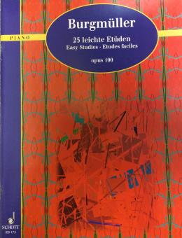 25 leichte Etüden opus 100 