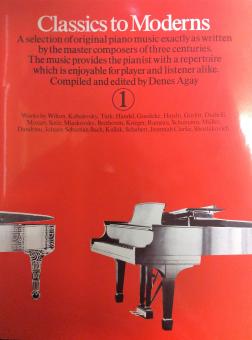 Classics to moderns 1 