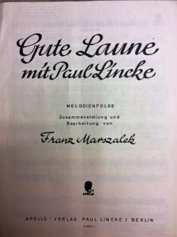 Gute Laune mit Paul Lincke 
