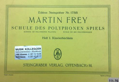 Schule des Polyphonen Spiels 1 