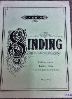 Frühlingsrauschen opus 32 Nr. 3 