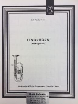 Tenorhorn Grifftabelle 