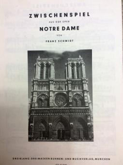 Zwischenspiel Notre Dame 